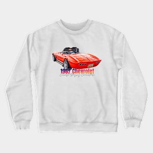 1967 Chevrolet Corvette Stingray Convertible Crewneck Sweatshirt